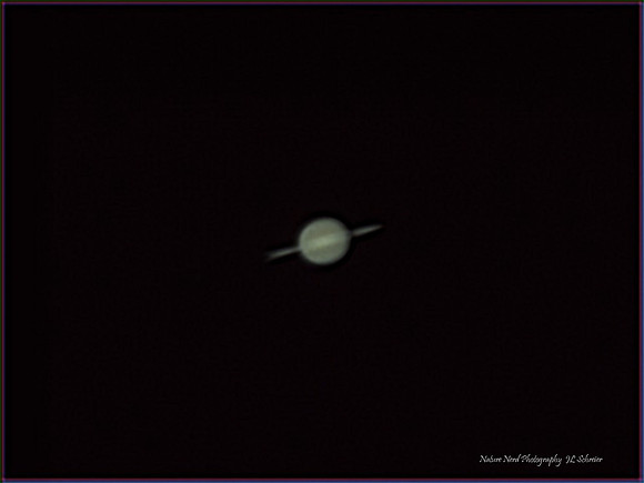 Saturn on the First Night of Autumn